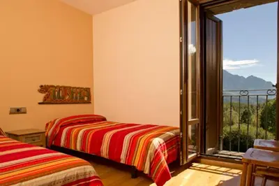 Cama o camas de una habitación en Casa Sandinies