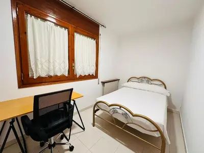 Cama o camas de una habitación en APARTAMENTO LA GORGA