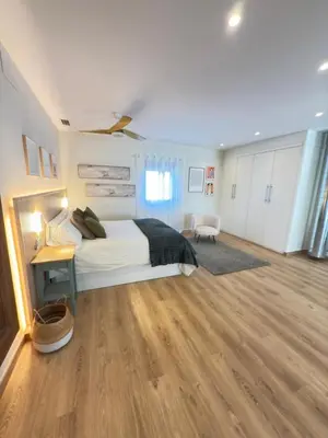 Cama o camas de una habitación en Exclusivo Loft en Zaragoza-1