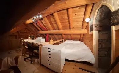 Plano de Casa Guardafuentes de Ordesa ,Casa del Guardés