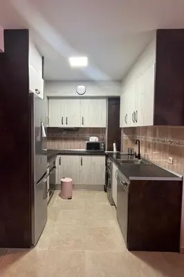Una cocina o zona de cocina en Apartamento Pilarín