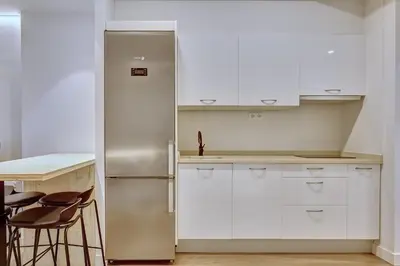 Una cocina o zona de cocina en Apartamento Alma de Navarreria by Clabao
