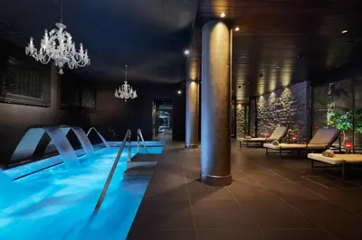 Piscina en o cerca de Hotel Castillo de Gorraiz&Spa