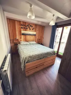 Cama o camas de una habitación en La casa Pedalejo