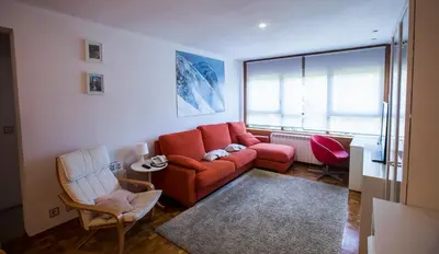 Zona de estar de Baqueira 1500 a pie de pistas