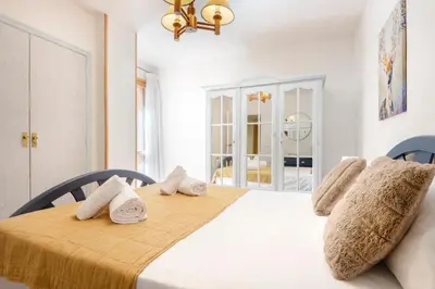 Cama o camas de una habitación en Canfranc Home
