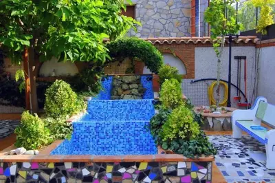 Jardín al aire libre en Apartamento en Zaragoza-3