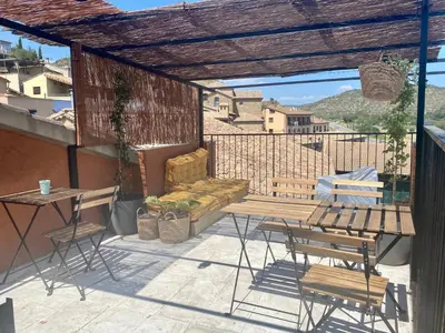 Un balcón o terraza de Apartamentos Nomad Home
