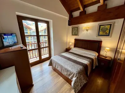 Cama o camas de una habitación en B09 - Ático en Residencial La Coma - Villmor