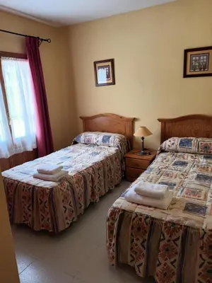 Cama o camas de una habitación en Apartamento EL PRADO