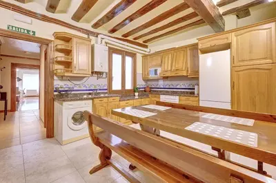 Una cocina o zona de cocina en Casa Iruña by Clabao