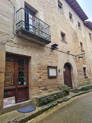 Plano de Bar restaurante albergue de Uncastillo