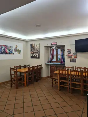 Plano de Bar restaurante albergue de Uncastillo