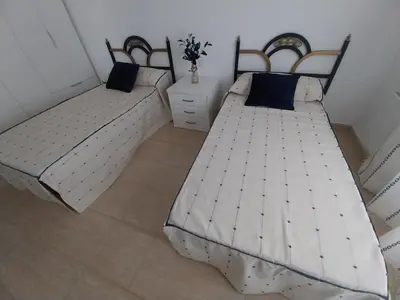 Cama o camas de una habitación en Estancia San Francisco