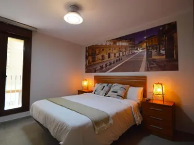 Cama o camas de una habitación en Apartamento Doz