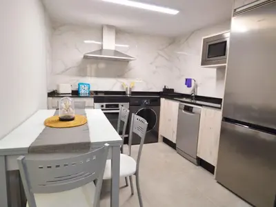 Una cocina o zona de cocina en Apartamento Doz