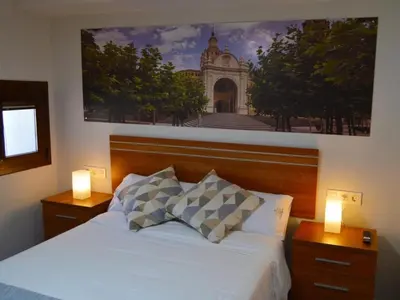 Cama o camas de una habitación en Apartamento Doz