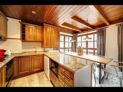 Una cocina o zona de cocina en ALVORADA de Alma de Nieve