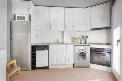 Una cocina o zona de cocina en A1 eraclau - Eth Pedralles con 2 garages en VIELHA
