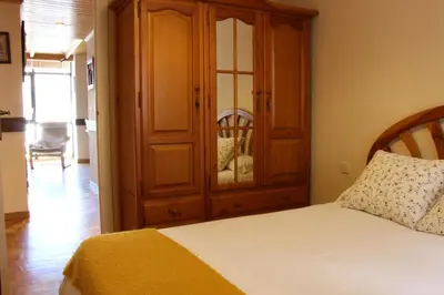 Cama o camas de una habitación en Peña Telera Petfriendly - Arafita Apartamentos