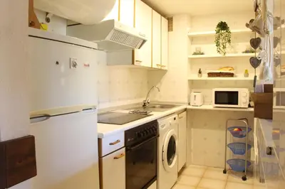 Una cocina o zona de cocina en Peña Telera Petfriendly - Arafita Apartamentos