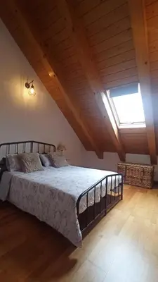 Cama o camas de una habitación en El Ático de Sabi