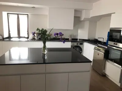 Una cocina o zona de cocina en Migueltxoenea