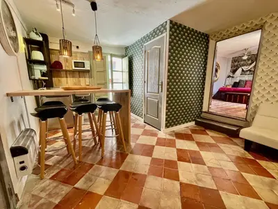 Una cocina o zona de cocina en Riojania Slow