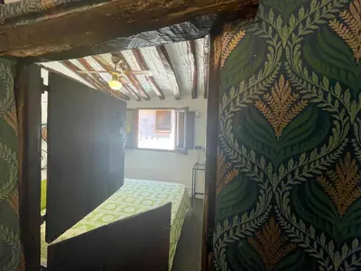 Cama o camas de una habitación en Riojania Slow