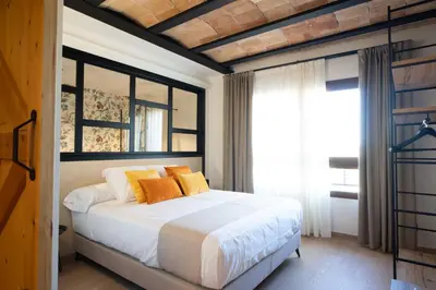 Cama o camas de una habitación en Cals Avis - Batea
