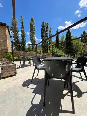 Un balcón o terraza de Posada OsTablaus
