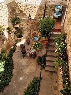 Jardín al aire libre en Casa Boutique Kimeta