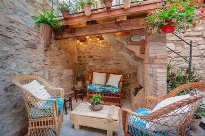 Zona de estar de Casa Boutique Kimeta