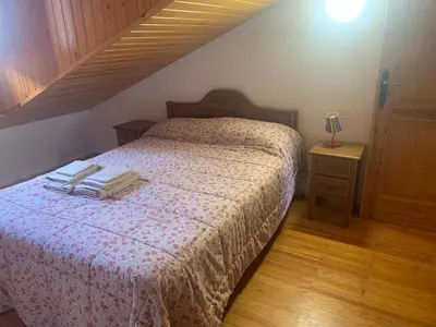 Cama o camas de una habitación en Ot Molino