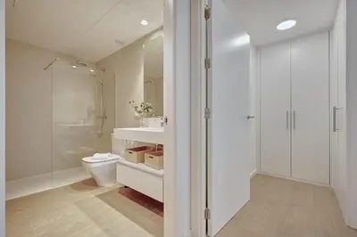 Un baño de Apartamento Salesianos By Clabao
