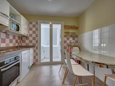 Una cocina o zona de cocina en Apartamento El pico