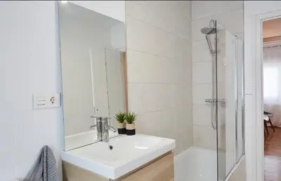 Un baño de Apartamento Pamplona
