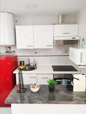 Una cocina o zona de cocina en Apartamento en Formigal - Parking Privado Incluido