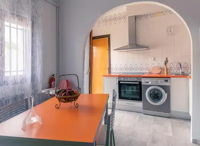 Una cocina o zona de cocina en Vivienda Rural Casa del Medico