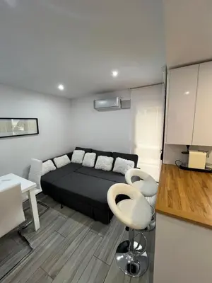 Zona de estar de Apartamento premium Aínsa
