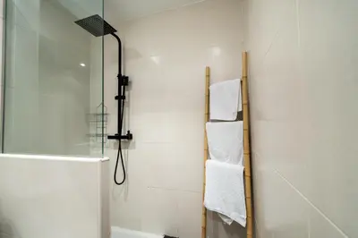 Un baño de Encantador apartamento en el corazón de Pamplona