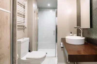 Un baño de C2 eraclau - Eth Santet en VIELHA