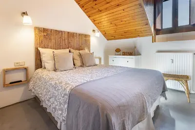 Cama o camas de una habitación en S2 eraclau - Era Vista Bèla en SAPPORO VIELHA