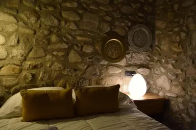 Cama o camas de una habitación en Cal Blasi