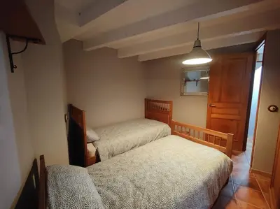 Cama o camas de una habitación en Ca la Marta