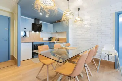 Una cocina o zona de cocina en S3 eraclau - Era Llum con garage en SAPPORO VIELHA