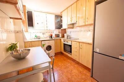 Una cocina o zona de cocina en Ofrenda del Pilar Turistea