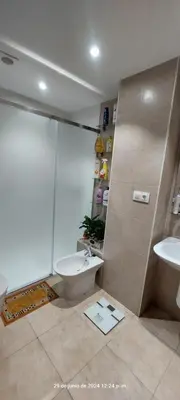 Un baño de Apartamento San Fermin 5 personas