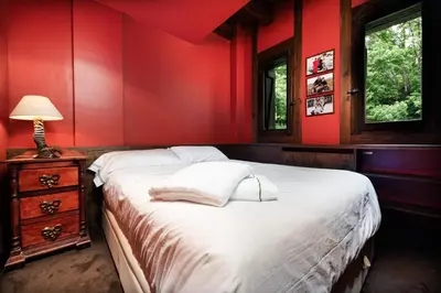 Cama o camas de una habitación en Terra Lodge