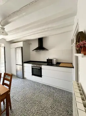 Una cocina o zona de cocina en Enara-enea